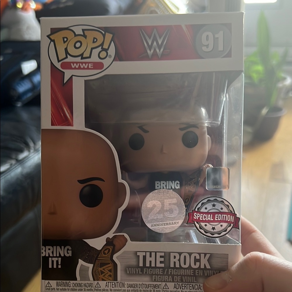 WWE The Rock Funko Pop Vinyl Figure